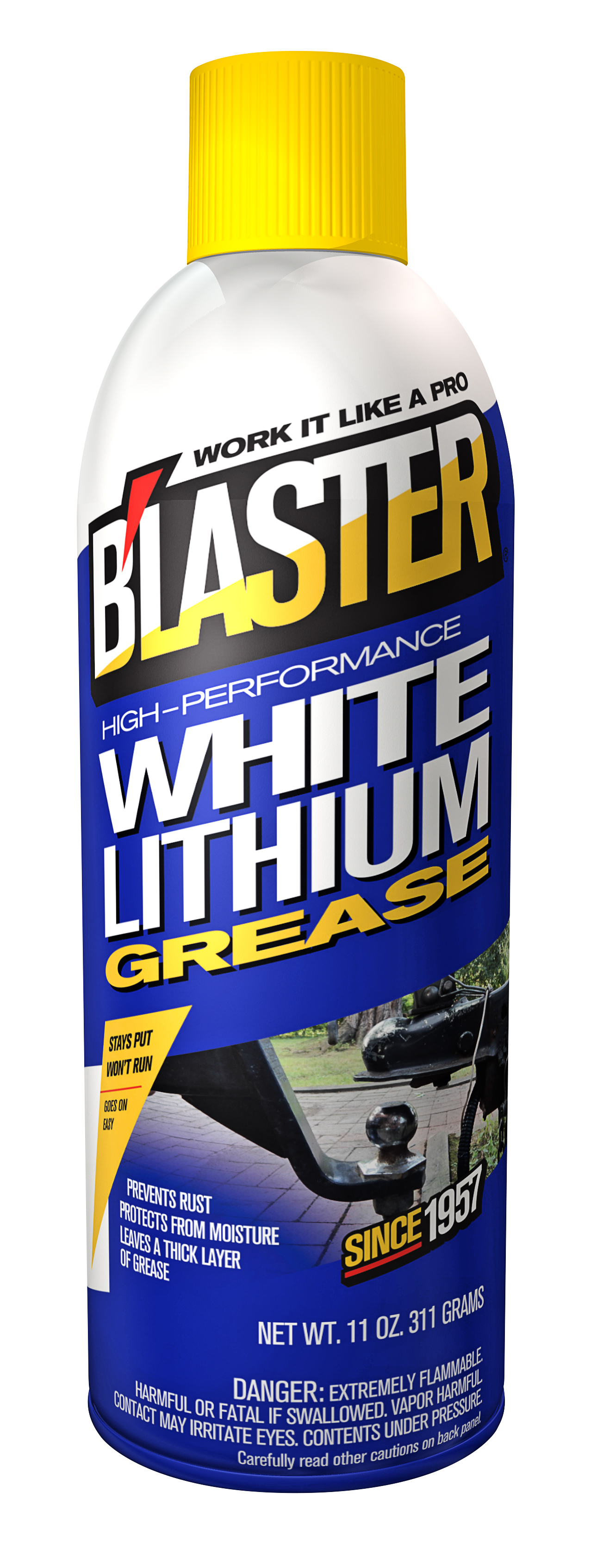 B'LASTER&reg; White Lithium Grease